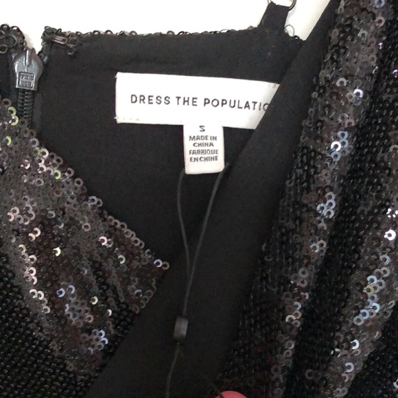 Alida Sequin Fringe Minidress
DRESS THE POPULATION - Picture 6 of 7